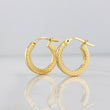Candongas Piton 1.3g / 1.5cm Oro Amarillo 18K