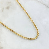 Cadena Roll-On 10.85gr / 60cm / 4mm Oro Amarillo +3 18K