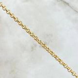 Cadena Roll-On 10.85gr / 60cm / 4mm Oro Amarillo +3 18K
