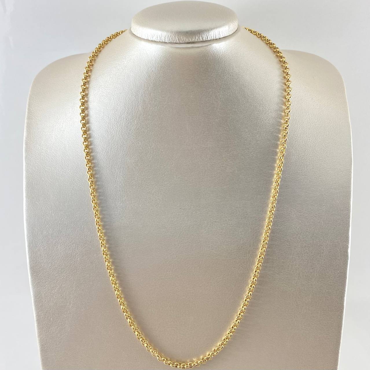 Cadena Roll-On 10.85gr / 60cm / 4mm Oro Amarillo +3 18K