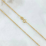 Cadena Singapur 2.5gr / 50cm / 1.5mm Oro Amarillo +3 18K