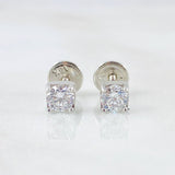 Topos Bisel 0.85gr / Oro Blanco 18K