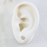 Topos Bisel 0.85gr / Oro Blanco 18K