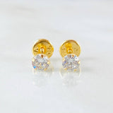 Topos Bisel 0.65gr / Oro Amarillo 18K