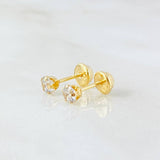 Topos Bisel 0.65gr / Oro Amarillo 18K