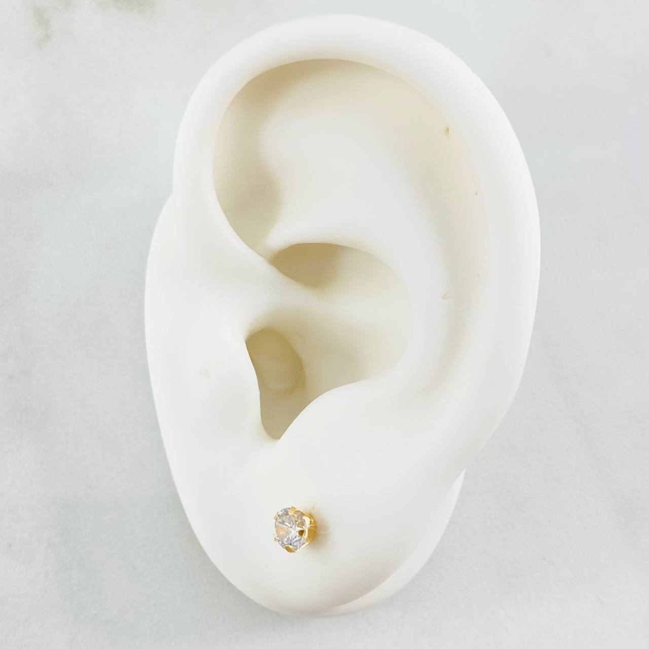Topos Bisel 0.65gr / Oro Amarillo 18K