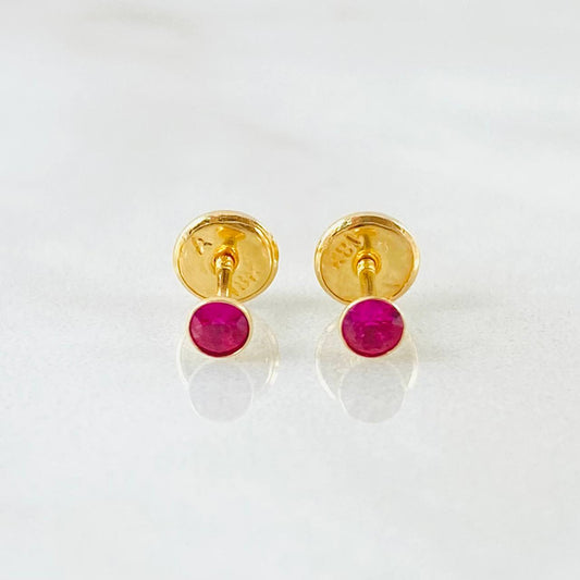 Topos Bisel 0.45gr / Oro Amarillo 18K *