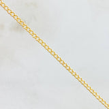 Cadena Mini Cubana 1.25gr / 45cm / Oro Amarillo +1 18K ©