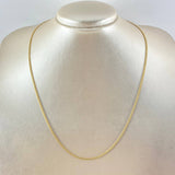 Cadena Cubana 1.8gr / 50cm / 1.8mm Oro Amarillo +1 18K