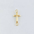 Herraje Cruz 0.2gr / 1.5cm / Oro Amarillo 18K ©