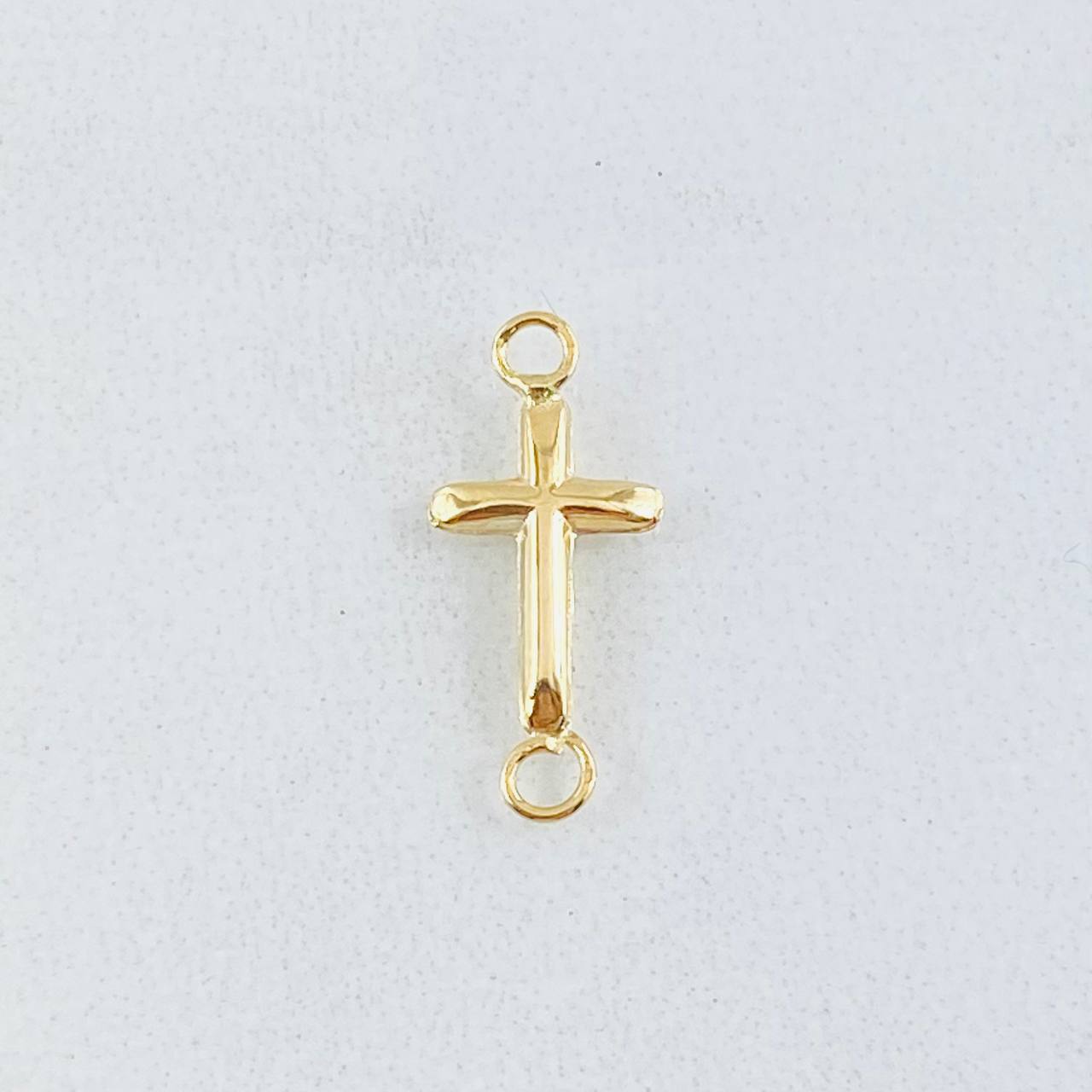Herraje Cruz 0.2gr / 1.5cm / Oro Amarillo 18K ©