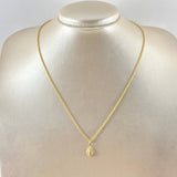 Set Cadena y Dije Lazo + Virgen Guadalupe 1.3gr / 45cm / Oro Amarillo 18K (Oferta)