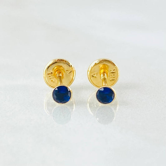 Topos Bisel 0.4g / 3.3mm Oro Amarillo 18K