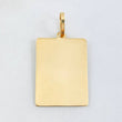 Dije Placa 1.95gr / 3.8cm / Oro Amarillo 18K *