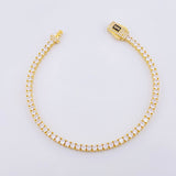 Pulso Tenis Monaco 8.3gr / 18cm / 3.3mm Oro Amarillo 18K