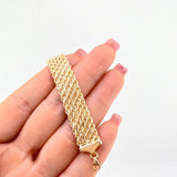 Pulso Lazo secuencial 6gr / 19.5cm / 11.5mm Oro Amarillo +3 18K ©