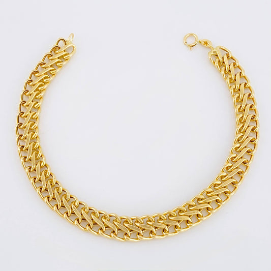 Pulso Sedusa 4.6gr / 18.5cm / 7.5mm Oro Amarillo +3 18K *