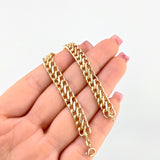 Pulso Sedusa 4.6gr / 18.5cm / 7.5mm Oro Amarillo +3 18K *