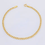 Pulso Cubana 2.3gr / 19.5cm / 2.9mm Oro Amarillo +1 18K ©