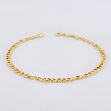 Pulso Cubana 1.85gr / 18.5cm / 3.2mm Oro Amarillo +1 18K *