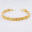 Pulso Lazo Secuencial 3.6gr / 19.5cm / 5.7mm Oro Amarillo +3 18K *