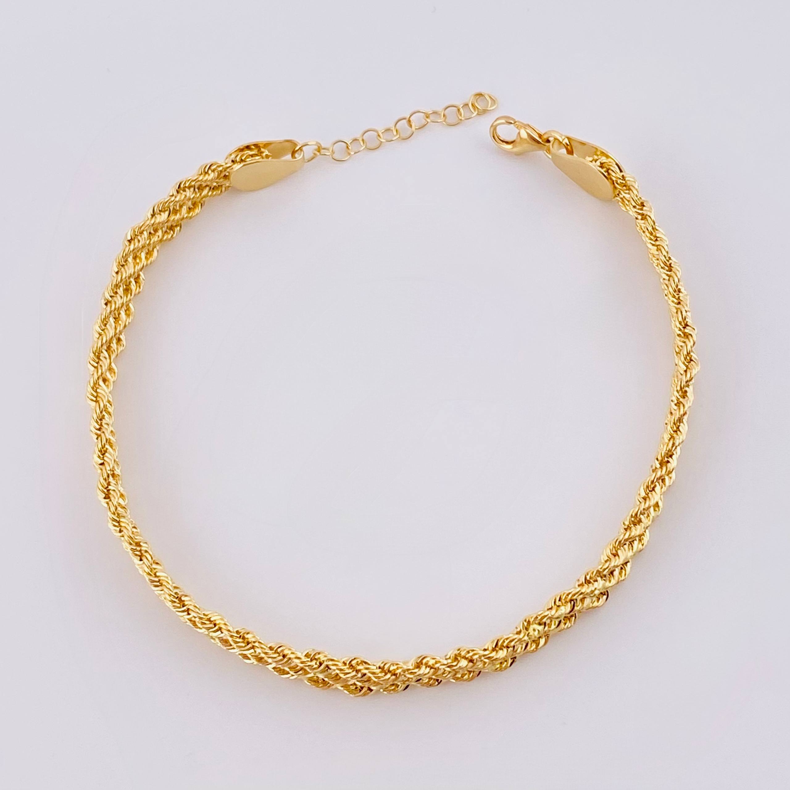 Pulso Lazo Secuencial 3.6gr / 19.5cm / 5.7mm Oro Amarillo +3 18K *