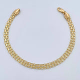 Pulso Chino 4.9gr / 19.7cm / 5mm Oro Amarillo 18K $