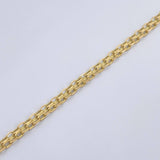 Pulso Chino 2.9gr / 18.8cm / 3mm Oro Amarillo 18K $