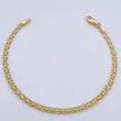 Pulso Chino 2.9gr / 18.8cm / 3mm Oro Amarillo 18K $