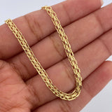 Pulso Chino 3.35gr / 19cm / 3mm Oro Amarillo 18K $