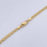 Cadena China 9.2gr / 61cm / 3mm Oro Amarillo 18K $