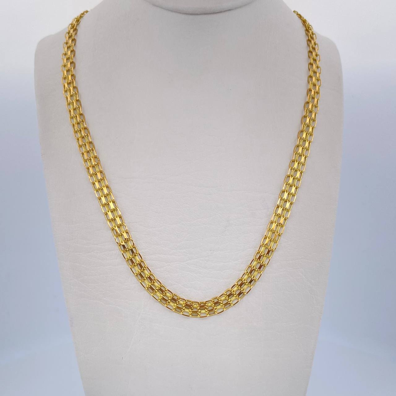 Cadena China 13.2gr / 60cm / 5mm Oro Amarillo 18K $