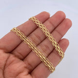 Cadena China 13.2gr / 60cm / 5mm Oro Amarillo 18K $