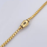 Cadena Infinito Tipo Veneciana 15.15gr / 63cm / 2.8mm Broche Misil Liso Oro Amarillo +2 18K &