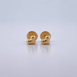 Topos Corazon 0.65gr / Troquelados Oro Amarillo 18K $