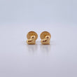 Topos Corazon 0.4gr / Troquelado Oro Amarillo 18K $