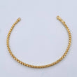 Pulso Veneciano 3.75gr / 18.5cm / 2.6mm Oro Amarillo +3 18K &