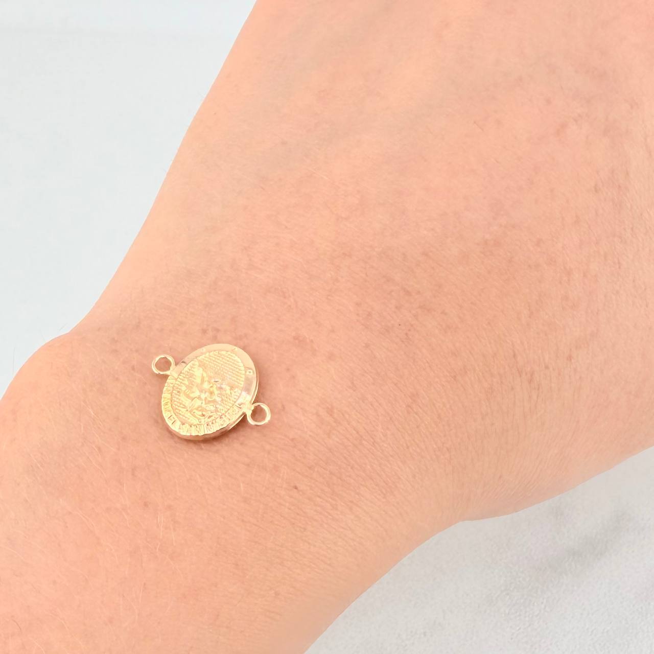 Herraje San Miguel Arcangel 0.5g / 1.6cm Oro Amarillo 18K