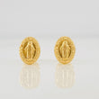 Topos Virgen Milagrosa 0.75g / 6.1mm Oro Amarillo 18K