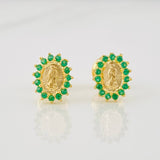 Topos Virgen de Guadalupe 0.85g / 6.4mm Oro Amarillo 18K