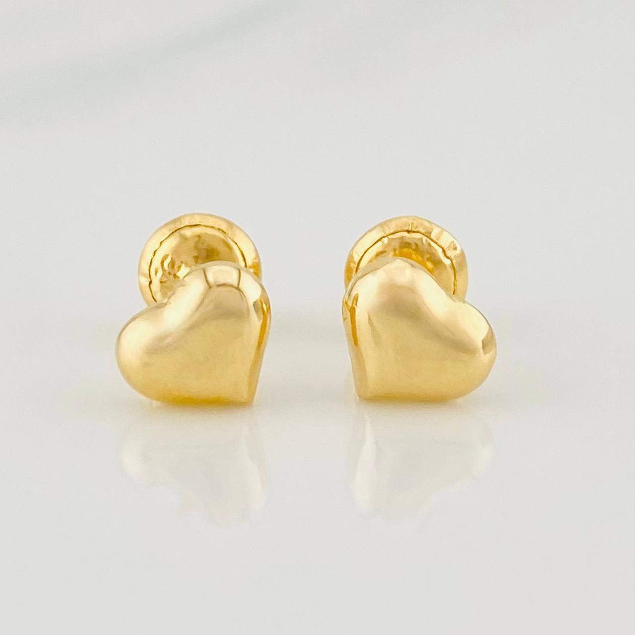 Topos Corazon 0.75g / 7.1mm Oro Amarillo 18K