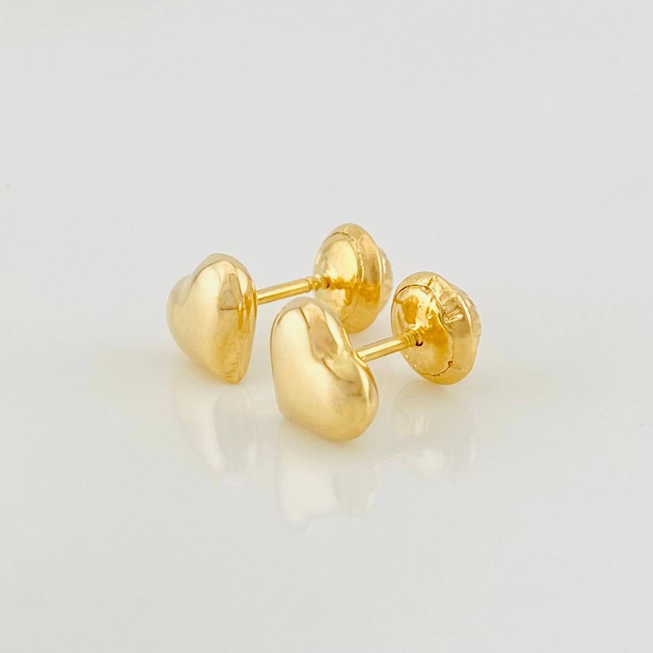 Topos Corazon 0.75g / 7.1mm Oro Amarillo 18K