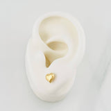 Topos Corazon 0.75g / 7.1mm Oro Amarillo 18K