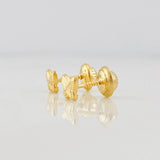 Topos Mariposa Diamantada 0.65g / 5.3mm Oro Amarillo 18K