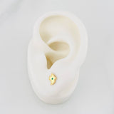 Topos Mapa de Colombia 0.55g / 5.86mm Oro Amarillo 18K
