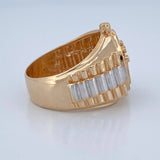 Anillo Correa Corona RX 13gr / T10 1/4 / Oro 18K $