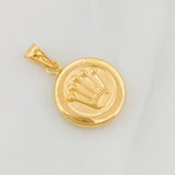 Dije Corona 1.2g / 2.5cm Oro Amarillo 18K