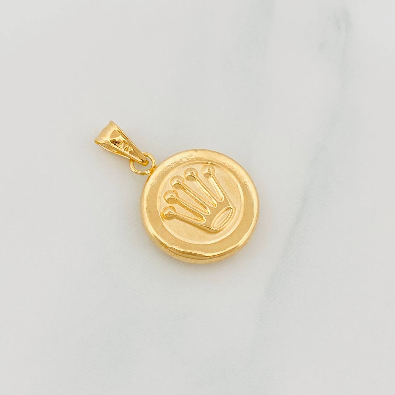 Dije Corona 1.2g / 2.5cm Oro Amarillo 18K
