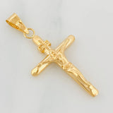 Dije Cruz Cristo 1g / 3.5cm Oro Amarillo 18K