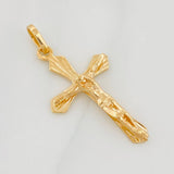 Dije Cruz Cristo 1.6g / 3.2cm Oro Amarillo 18K
